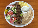 BEEF SOUVLAKI PLATE